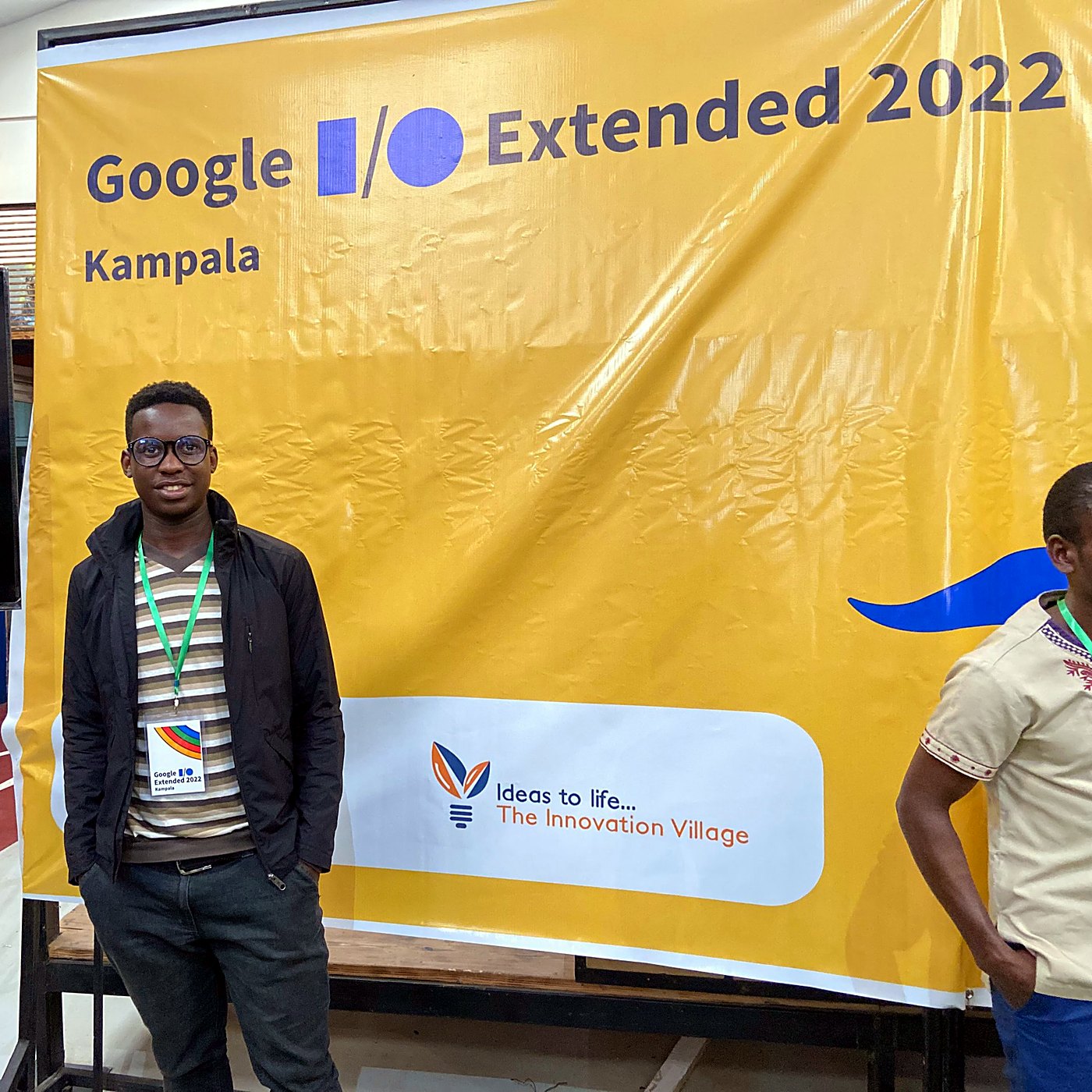 Joshua Kakembo at Google I/O Extended Kampala 2022